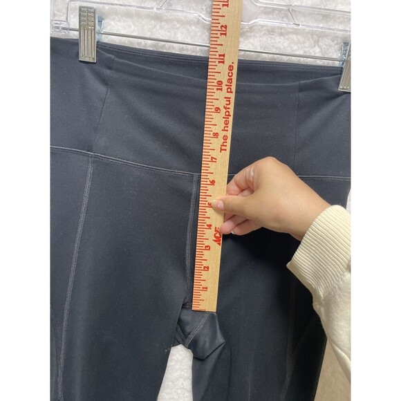 Girlfriend Collective Women's Black Leggings Size S Stretchy Hidden Pocket - Picture 6 of 8